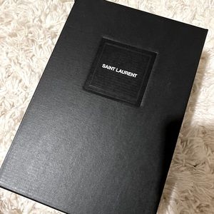 Empty Saint Laurent shoe box size 10 (40)